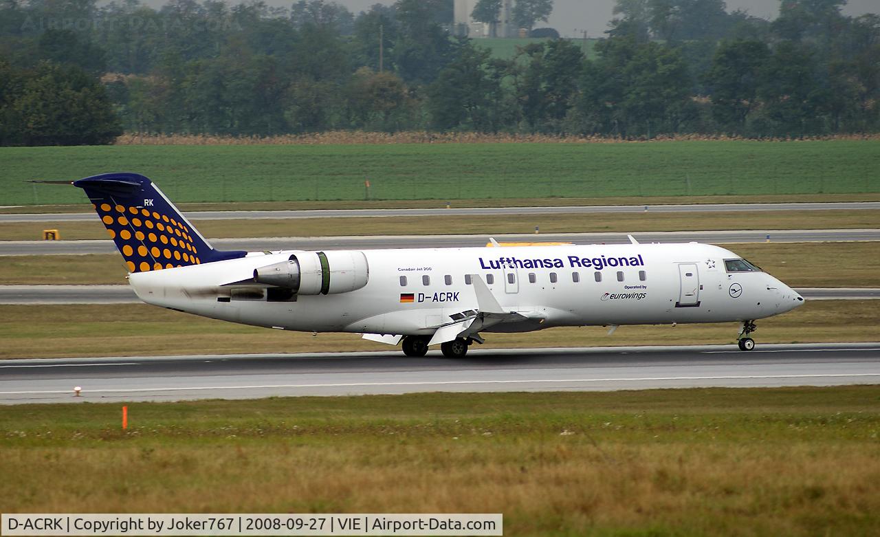 D-ACRK, 2004 Bombardier CRJ-200ER (CL-600-2B19) C/N 7901, Lufthansa Regional (Eurowings) Canadair Regional Jet CRJ200LR