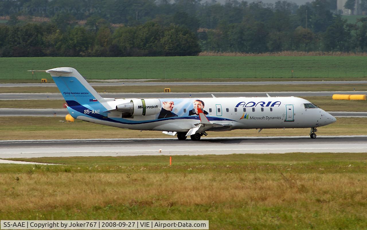 S5-AAE, 1998 Canadair CRJ-200LR (CL-600-2B19) C/N 7170, Adria Airways Canadair Regional Jet CRJ200LR