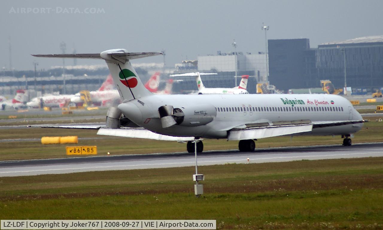 LZ-LDF, 1986 McDonnell Douglas MD-82 (DC-9-82) C/N 49219, Bulgarian Air Charter McDonnell Douglas MD-82