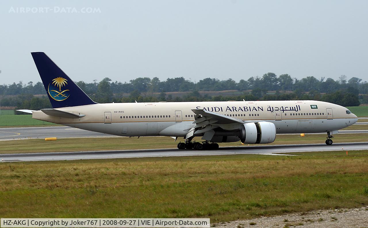 HZ-AKG, 1998 Boeing 777-268/ER C/N 28350, Saudi Arabian Airlines Boeing 777-268(ER)