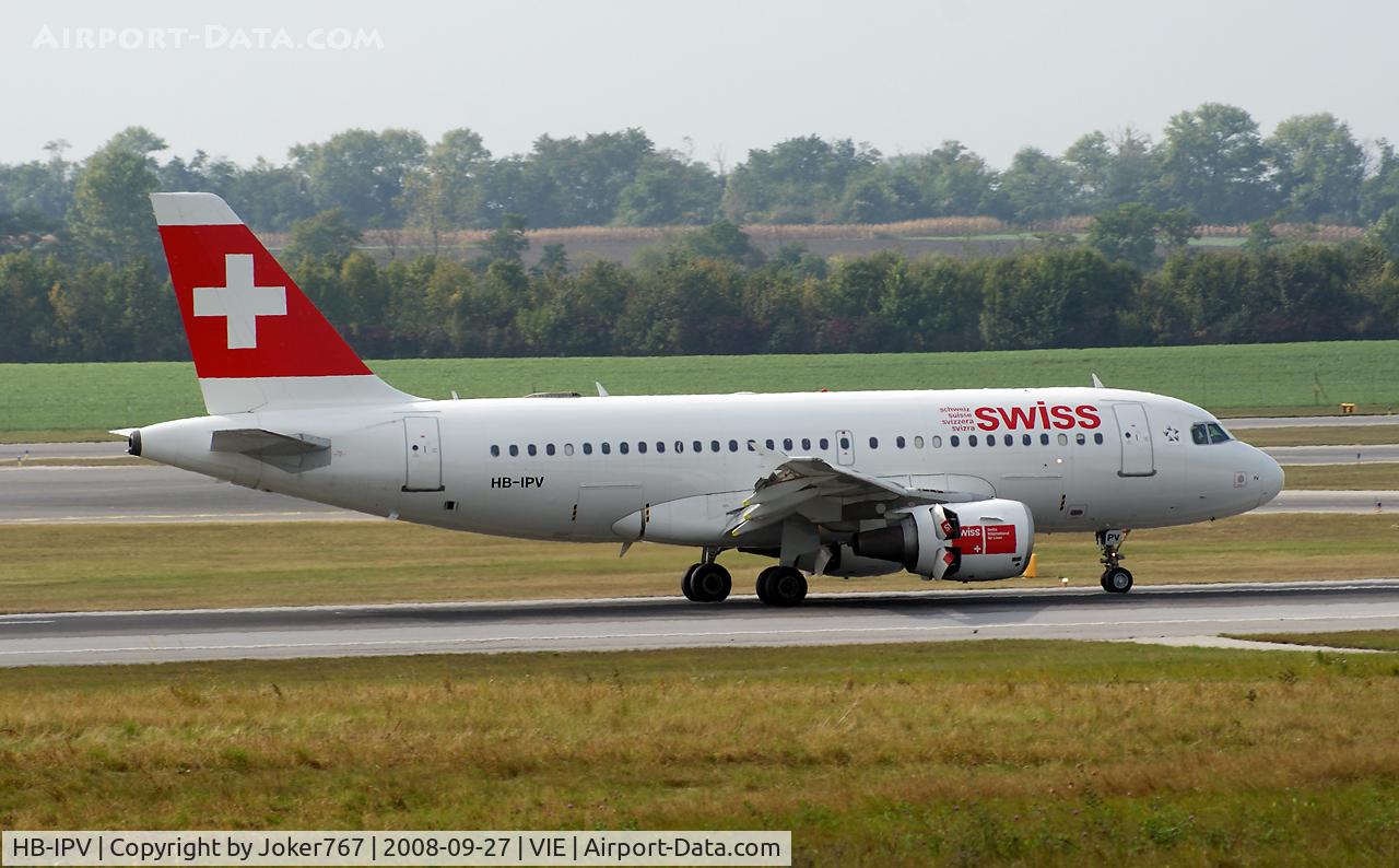 HB-IPV, 1996 Airbus A319-112 C/N 578, Swiss Airbus A319-112