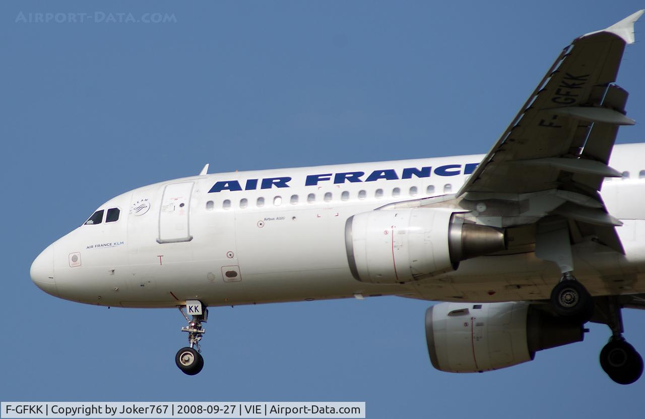F-GFKK, 1990 Airbus A320-211 C/N 0100, Air France Airbus A320-211