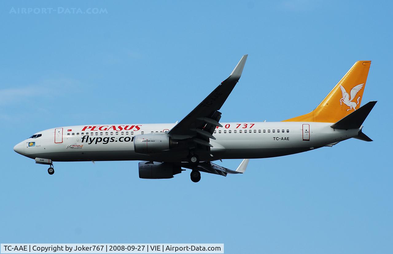 TC-AAE, 2007 Boeing 737-82R C/N 35700/2435, Pegasus Airlines Boeing 737-82R(WL)
