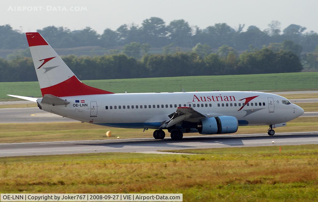 OE-LNN, 2000 Boeing 737-7Z9 C/N 30418, Austrian Airlines Boeing 737-7Z9