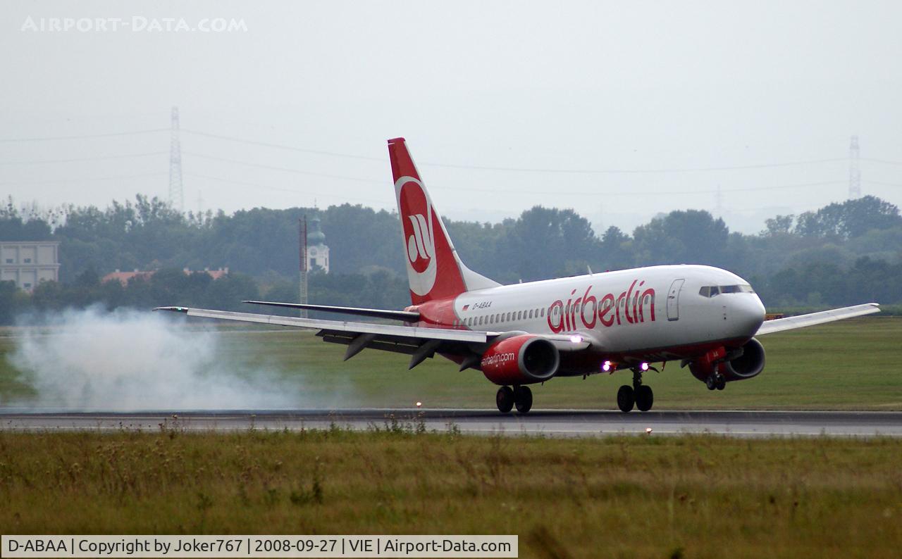 D-ABAA, 2000 Boeing 737-76Q C/N 30271, Air Berlin Boeing 737-76Q