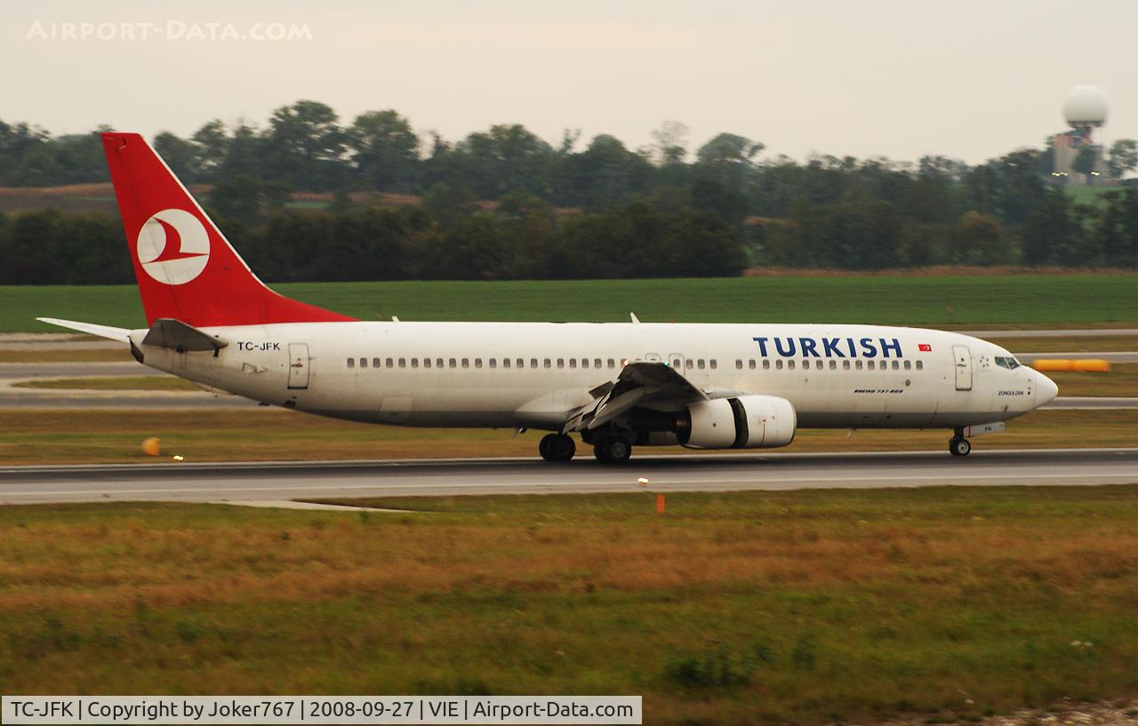 TC-JFK, 1999 Boeing 737-8F2 C/N 29773, Turkish Airlines Boeing 737-8F2