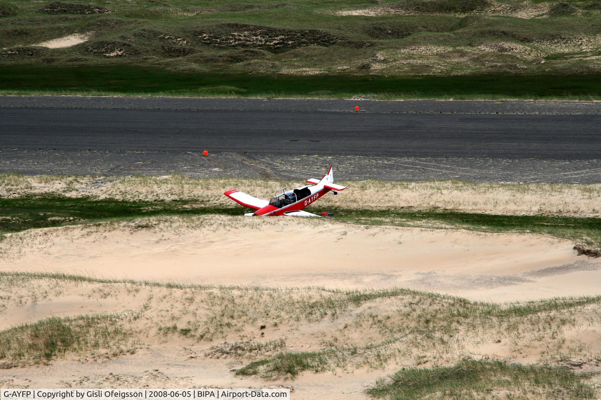 G-AYFP, 1959 SAN Jodel D-140 Mousquetaire C/N 18, Crash landing  in Iceland