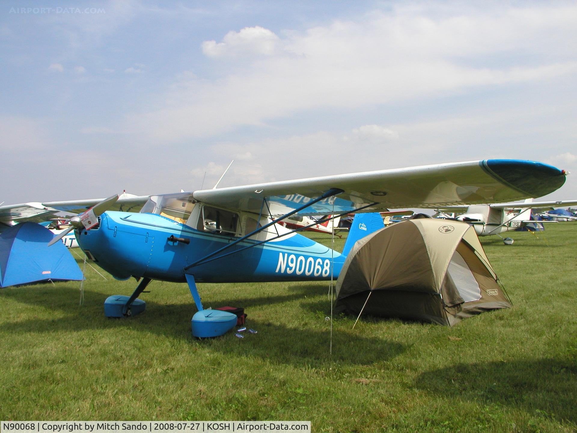 N90068, 1946 Cessna 140 C/N 9129, EAA AirVenture 2008.