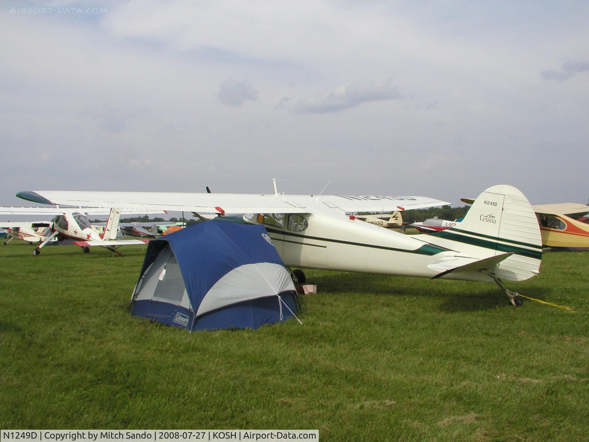 N1249D, 1951 Cessna 170A C/N 20121, EAA AirVenture 2008.