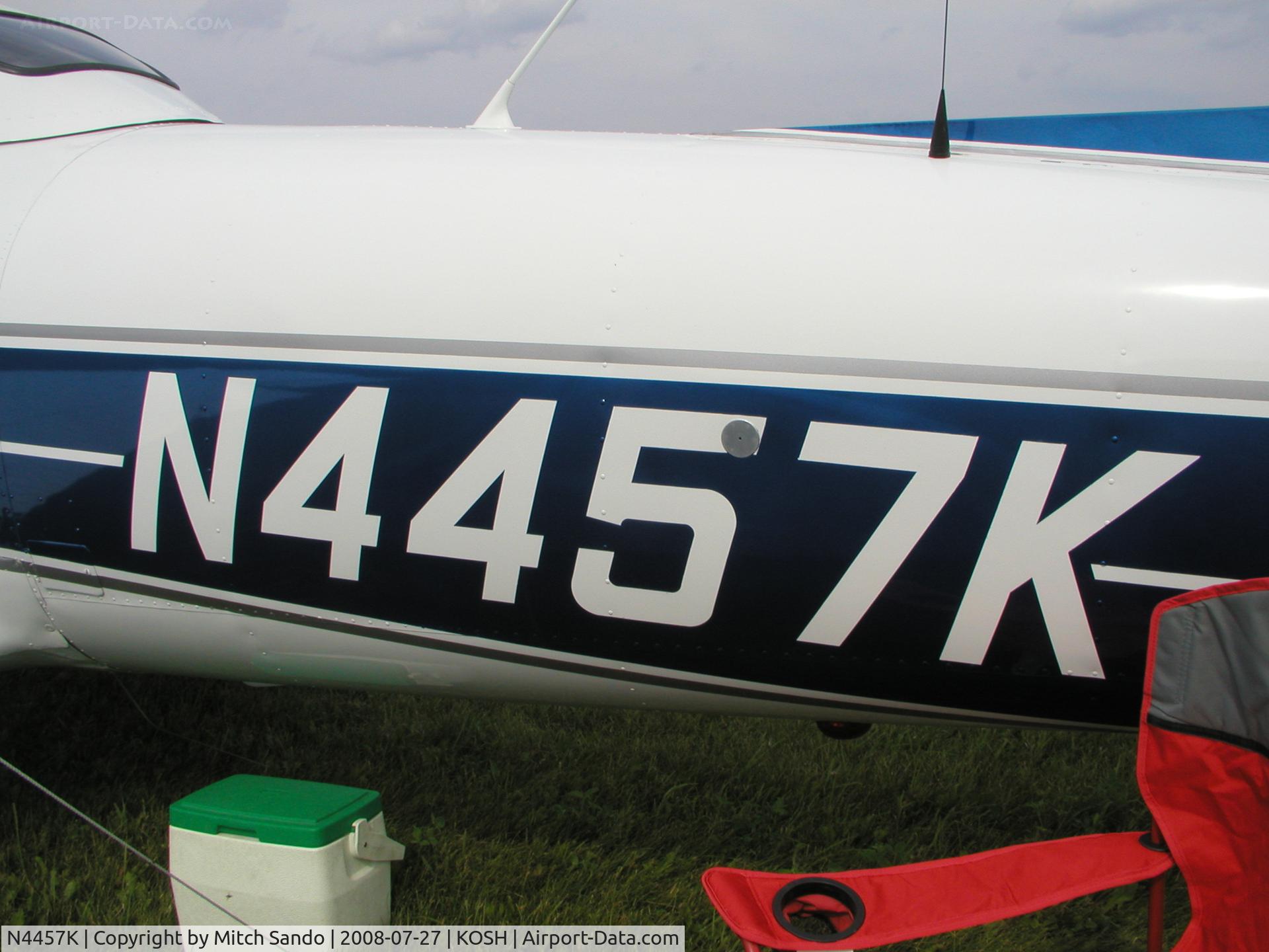 N4457K, 1948 Ryan Navion C/N NAV-4-1457, EAA AirVenture 2008.