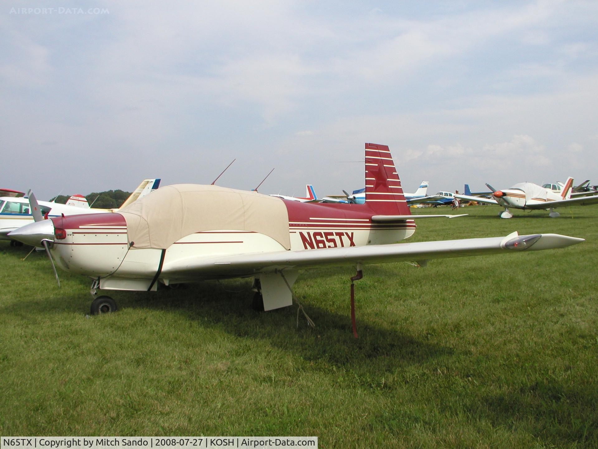 N65TX, 1965 Mooney M20C Ranger C/N 2951, EAA AirVenture 2008.