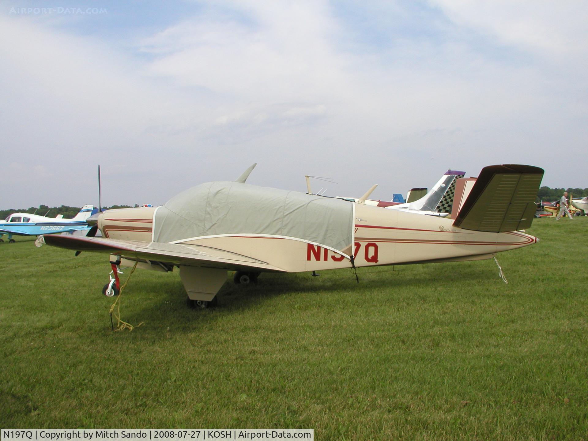 N197Q, 1965 Beech S35 Bonanza C/N D-7930, EAA AirVenture 2008.