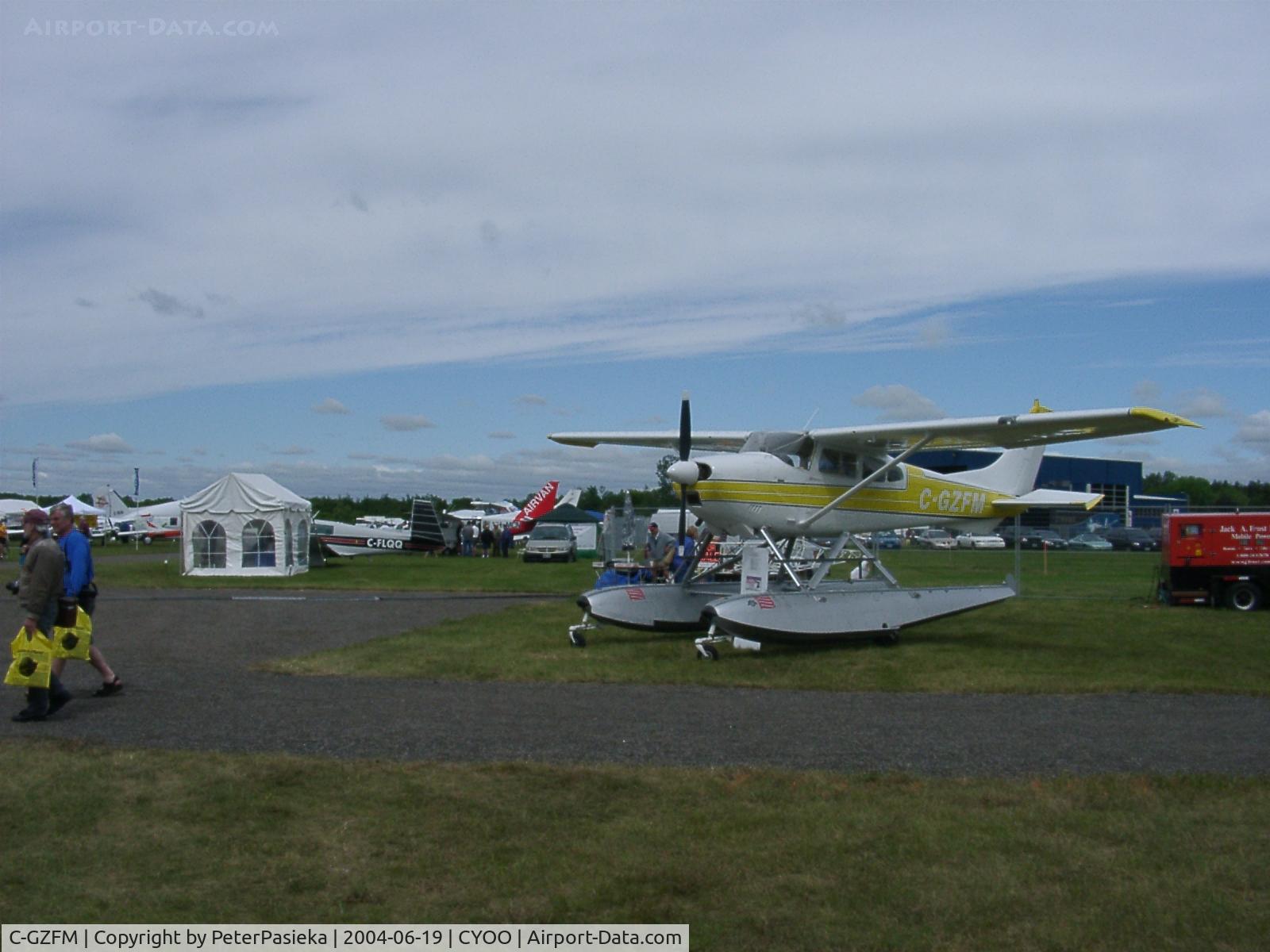 C-GZFM, Cessna 182 (Sealane) Skylane C/N RJN 1, @ Oshawa Airport