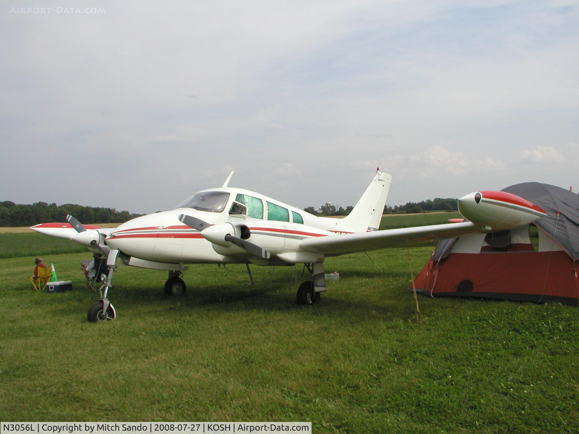 N3056L, 1965 Cessna 310J C/N 310J0056, EAA AirVenture 2008.