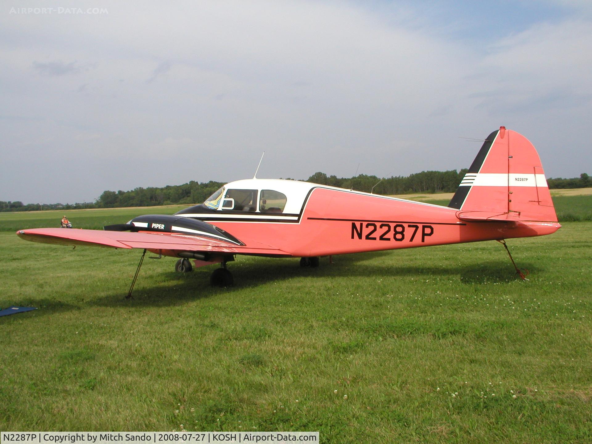 N2287P, 1957 Piper PA-23 Apache C/N 23-898, EAA AirVenture 2008.
