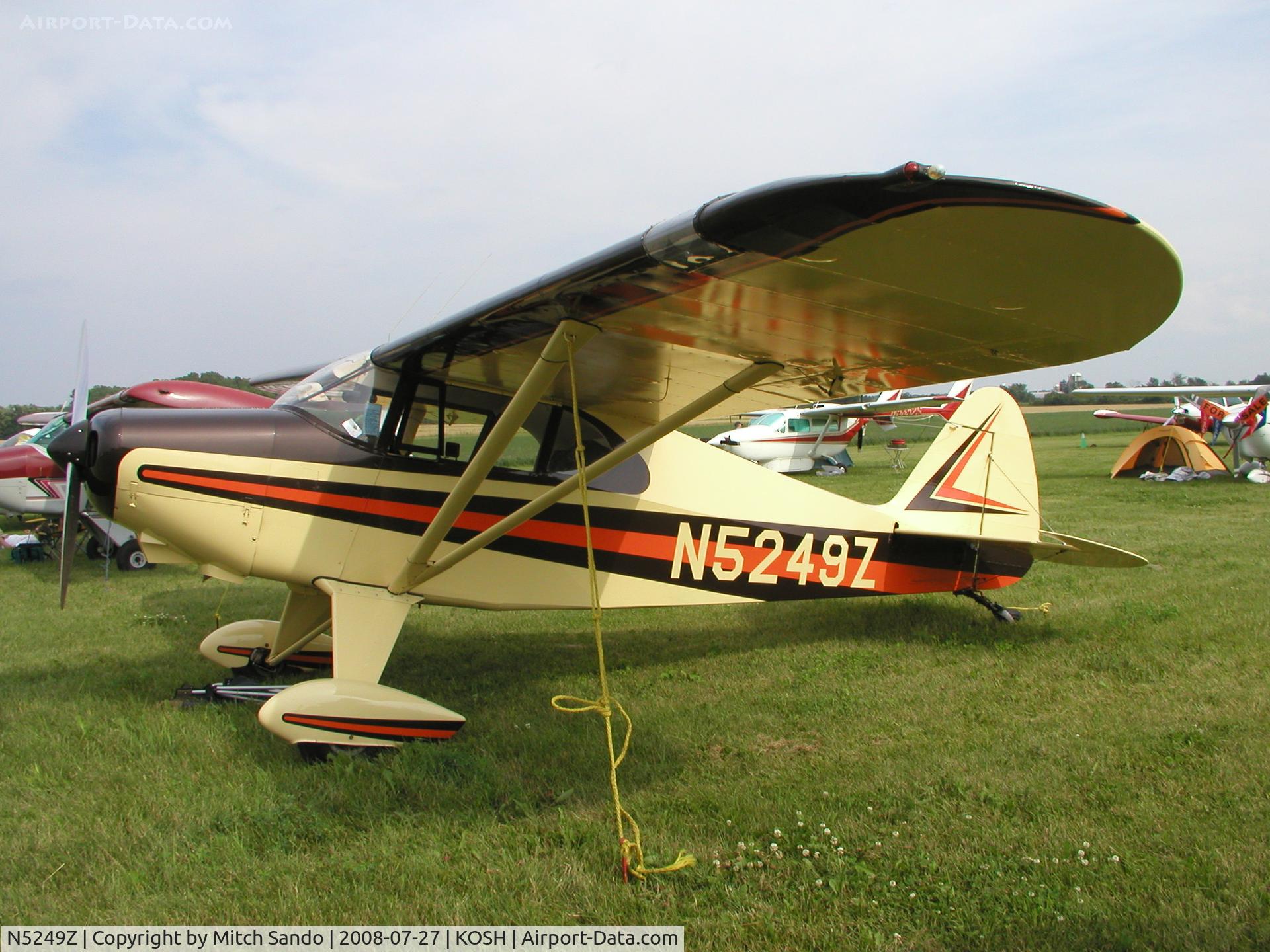 N5249Z, 1961 Piper PA-22-108 Colt Colt C/N 22-8933, EAA AirVenture 2008.