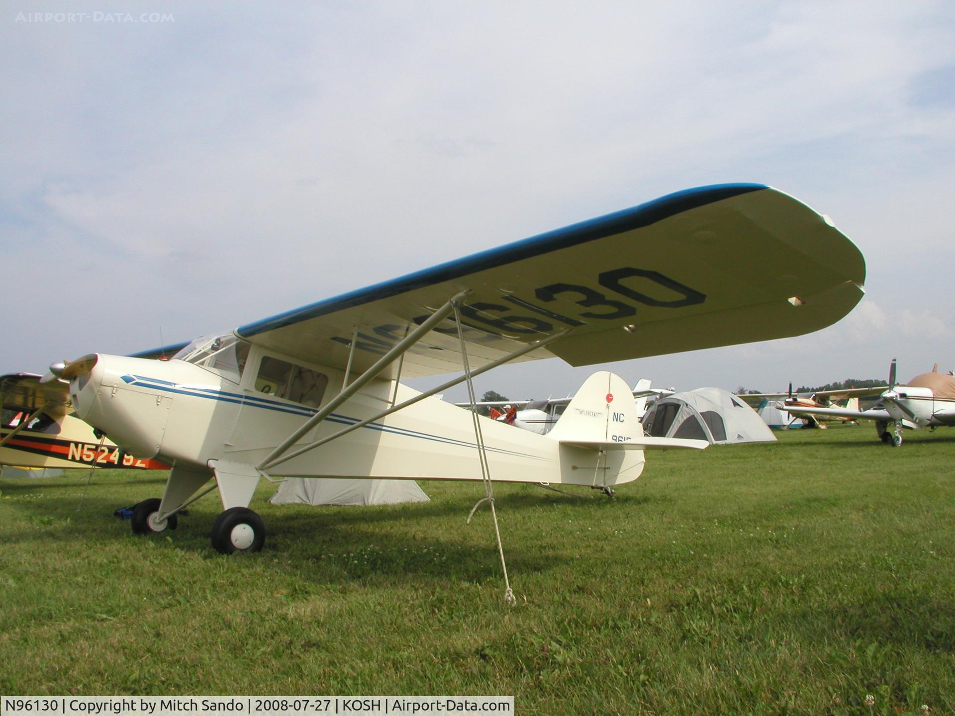 N96130, 1946 Taylorcraft BC12-D C/N 8430, EAA AirVenture 2008.