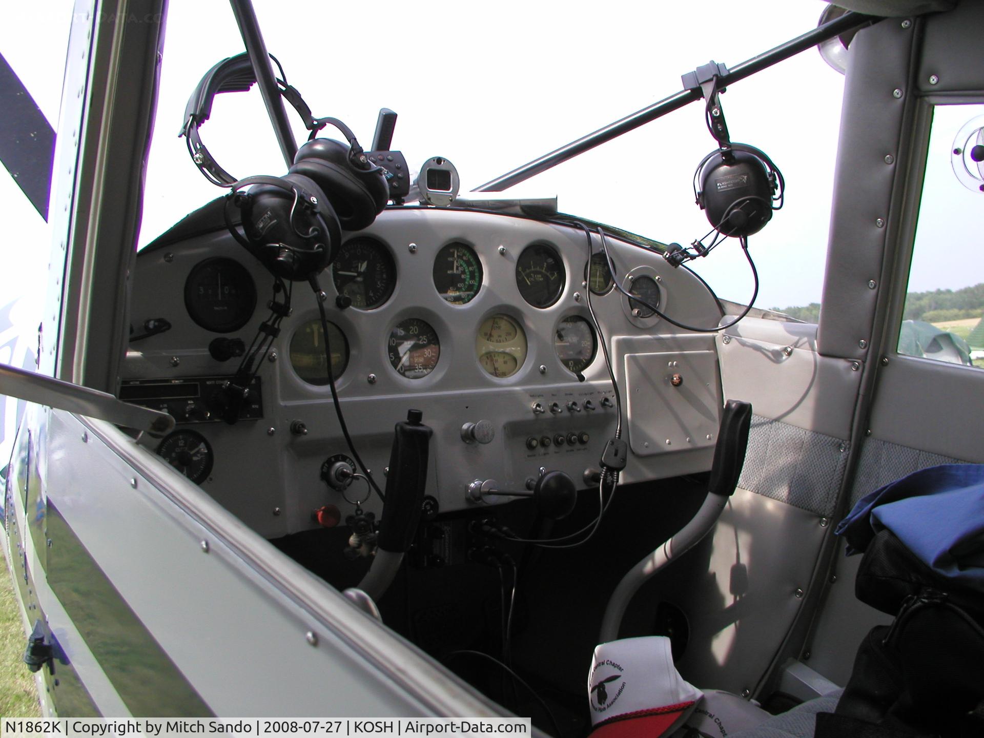 N1862K, 1947 Luscombe 8F Silvaire C/N 4589, EAA AirVenture 2008.