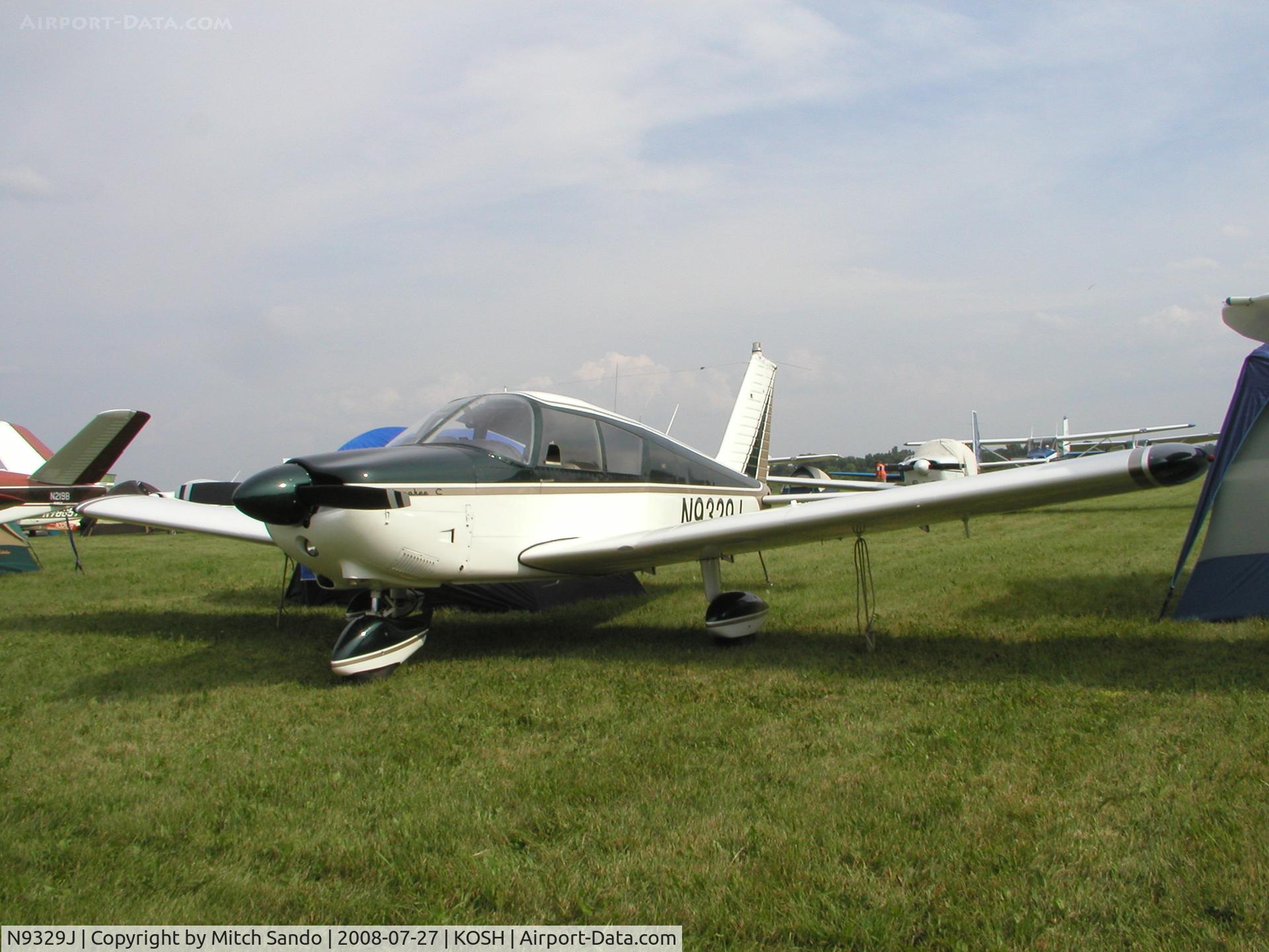 N9329J, 1966 Piper PA-28-180 Cherokee C/N 28-3423, EAA AirVenture 2008.