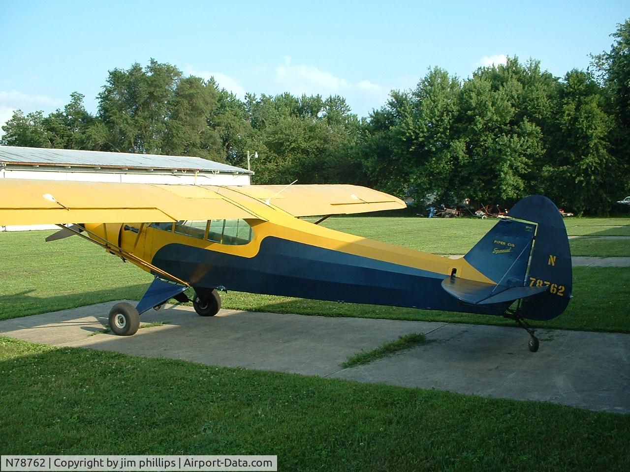 N78762, Piper PA-11 Cub Special C/N 11-1537, 1947 