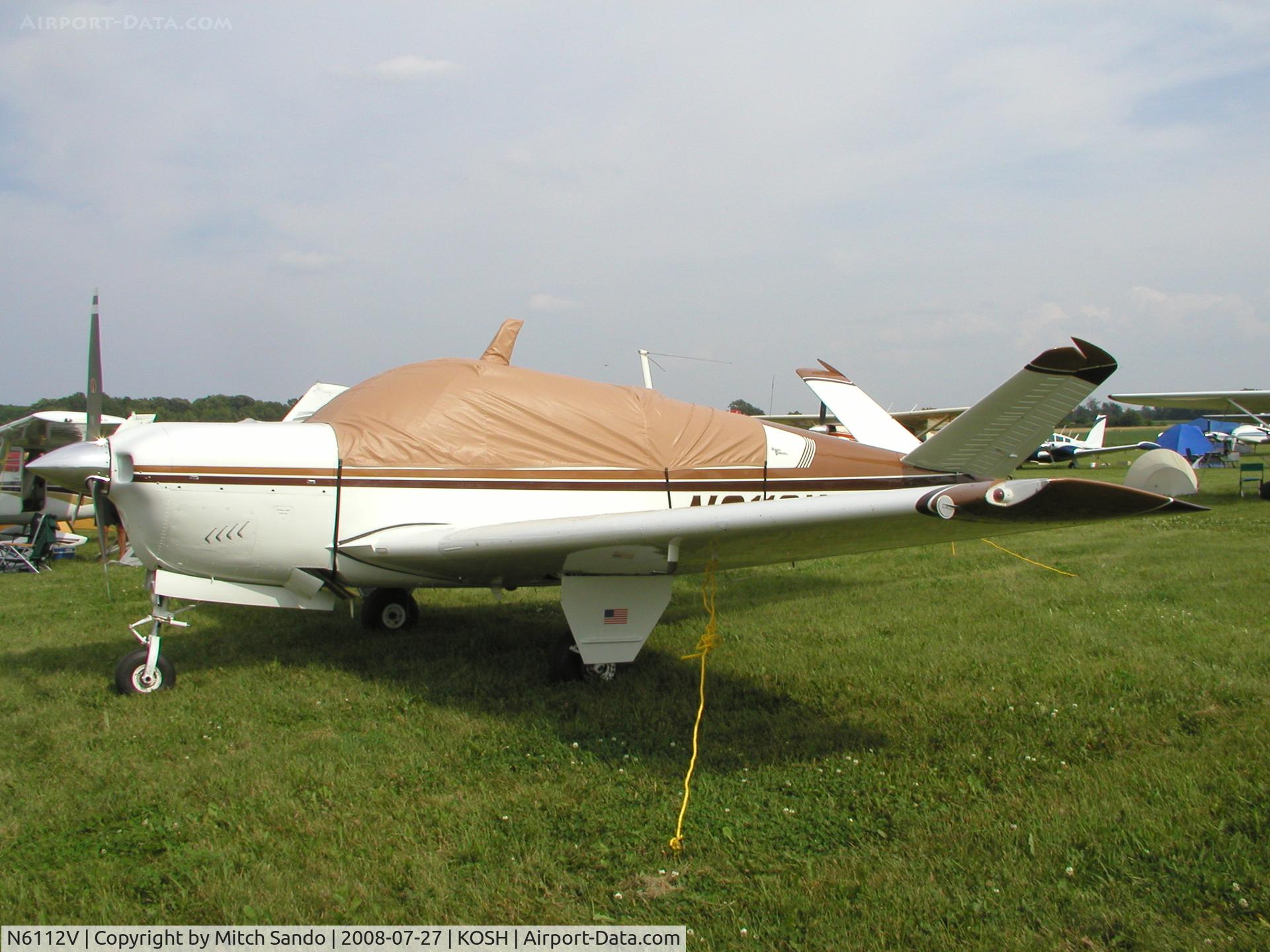 N6112V, 1965 Beech S35 Bonanza C/N D-7778, EAA AirVenture 2008.