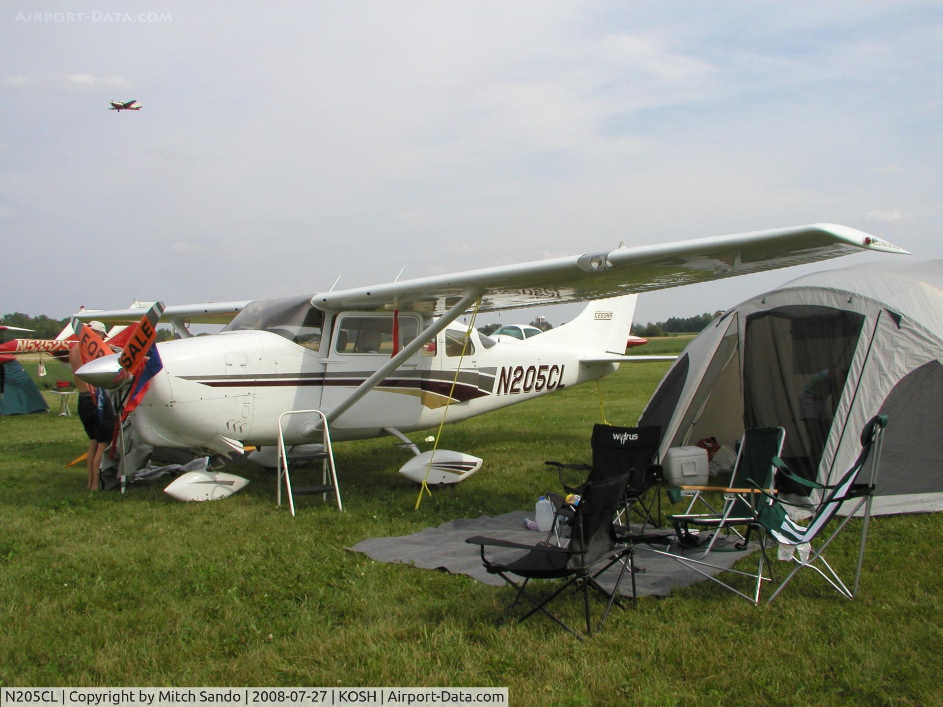 N205CL, 1963 Cessna 210-5(205) C/N 205-0452, EAA AirVenture 2008.
