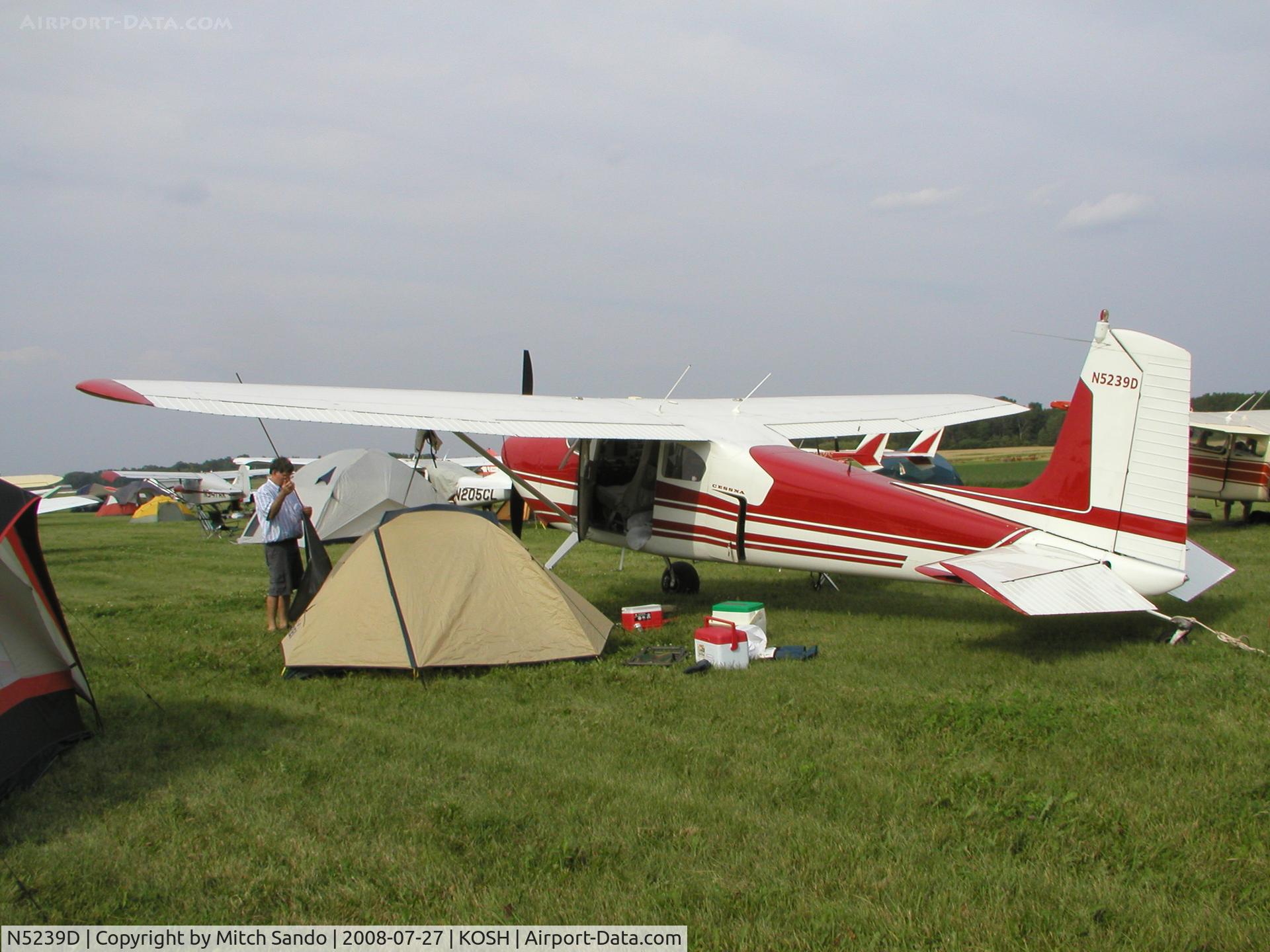 N5239D, 1957 Cessna 180A C/N 50137, EAA AirVenture 2008.