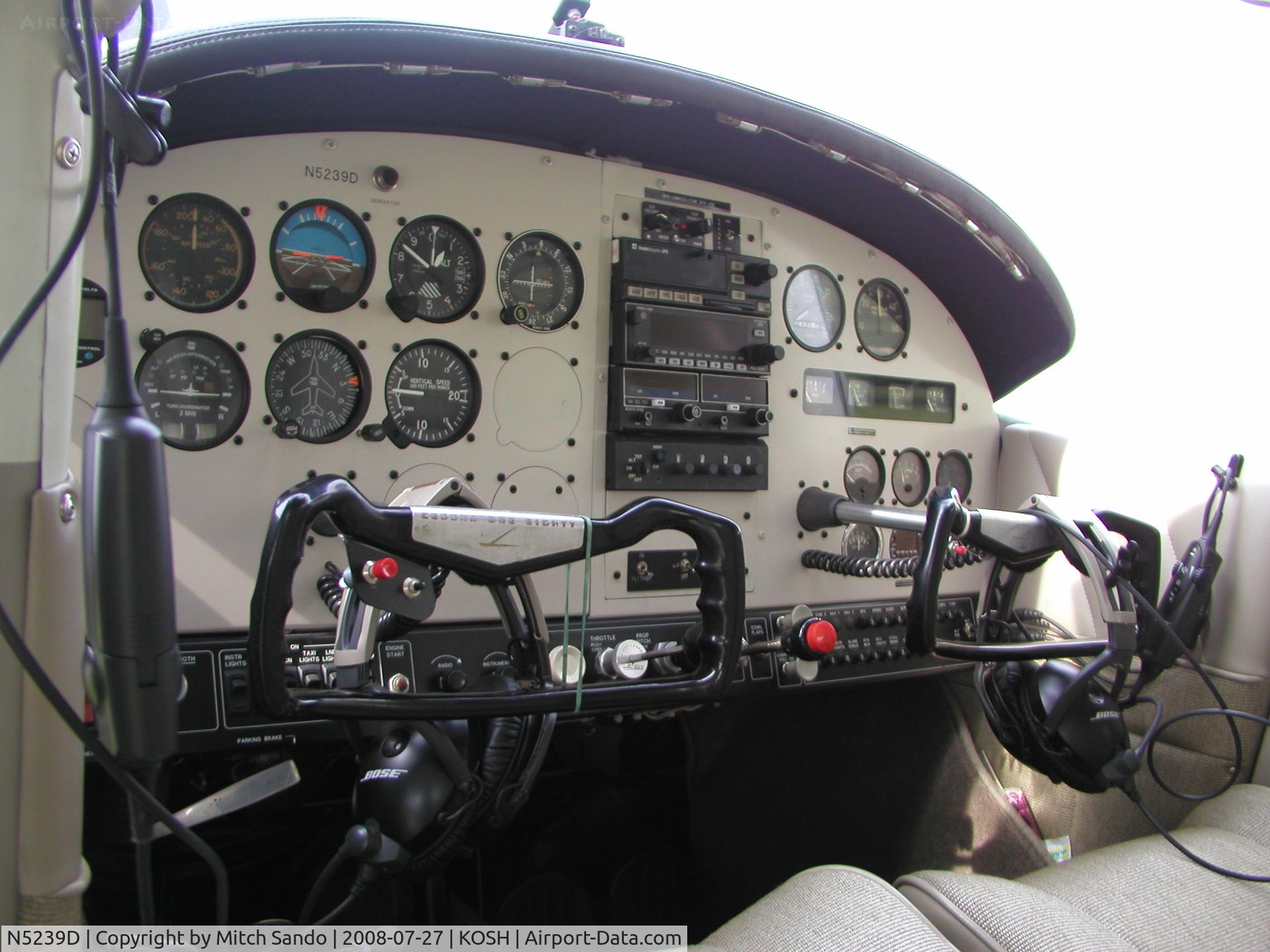 N5239D, 1957 Cessna 180A C/N 50137, EAA AirVenture 2008.
