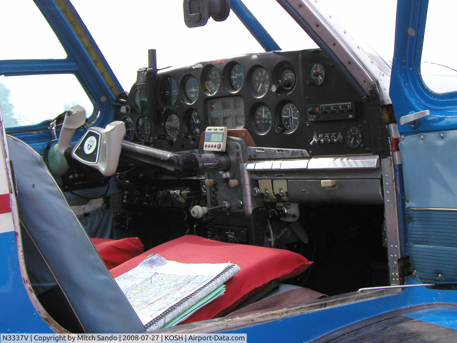 N3337V, 1947 Beech 35 Bonanza C/N D-799, EAA AirVenture 2008.