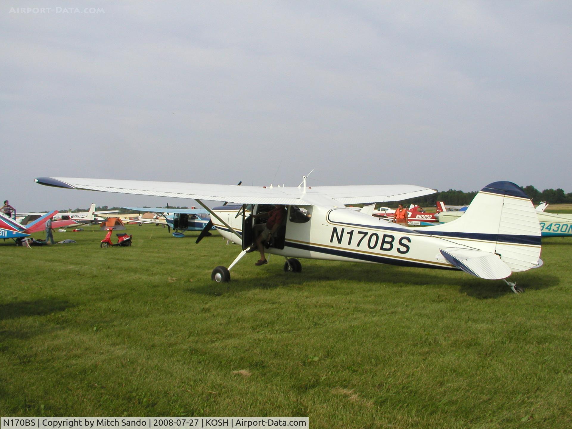 N170BS, 1954 Cessna 170B C/N 26214, EAA AirVenture 2008.