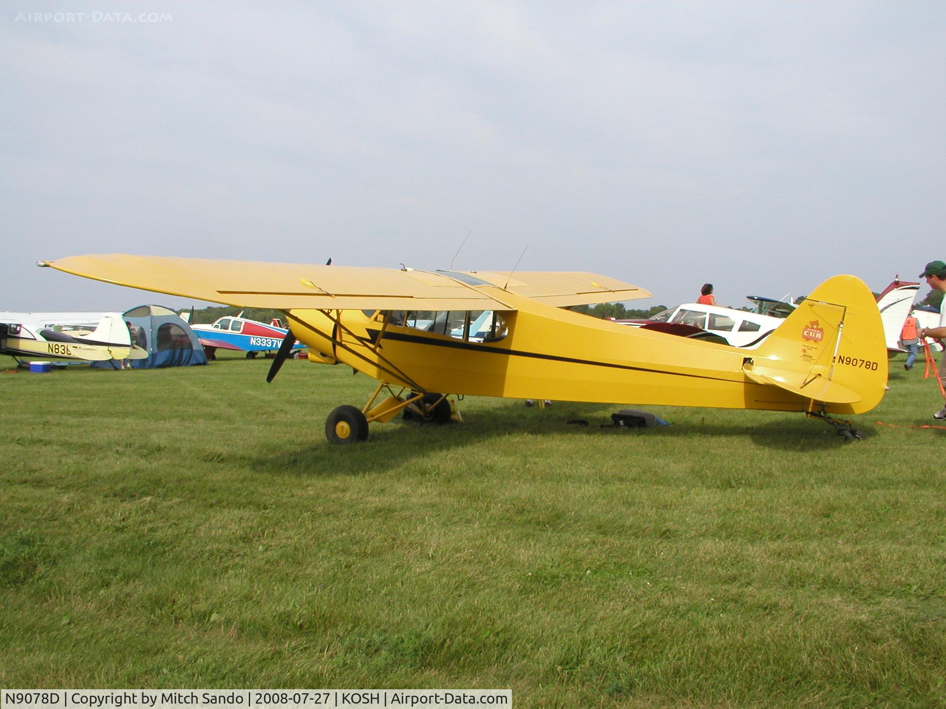 N9078D, 1958 Piper PA-18A 150 Super Cub C/N 18-6446, EAA AirVenture 2008.