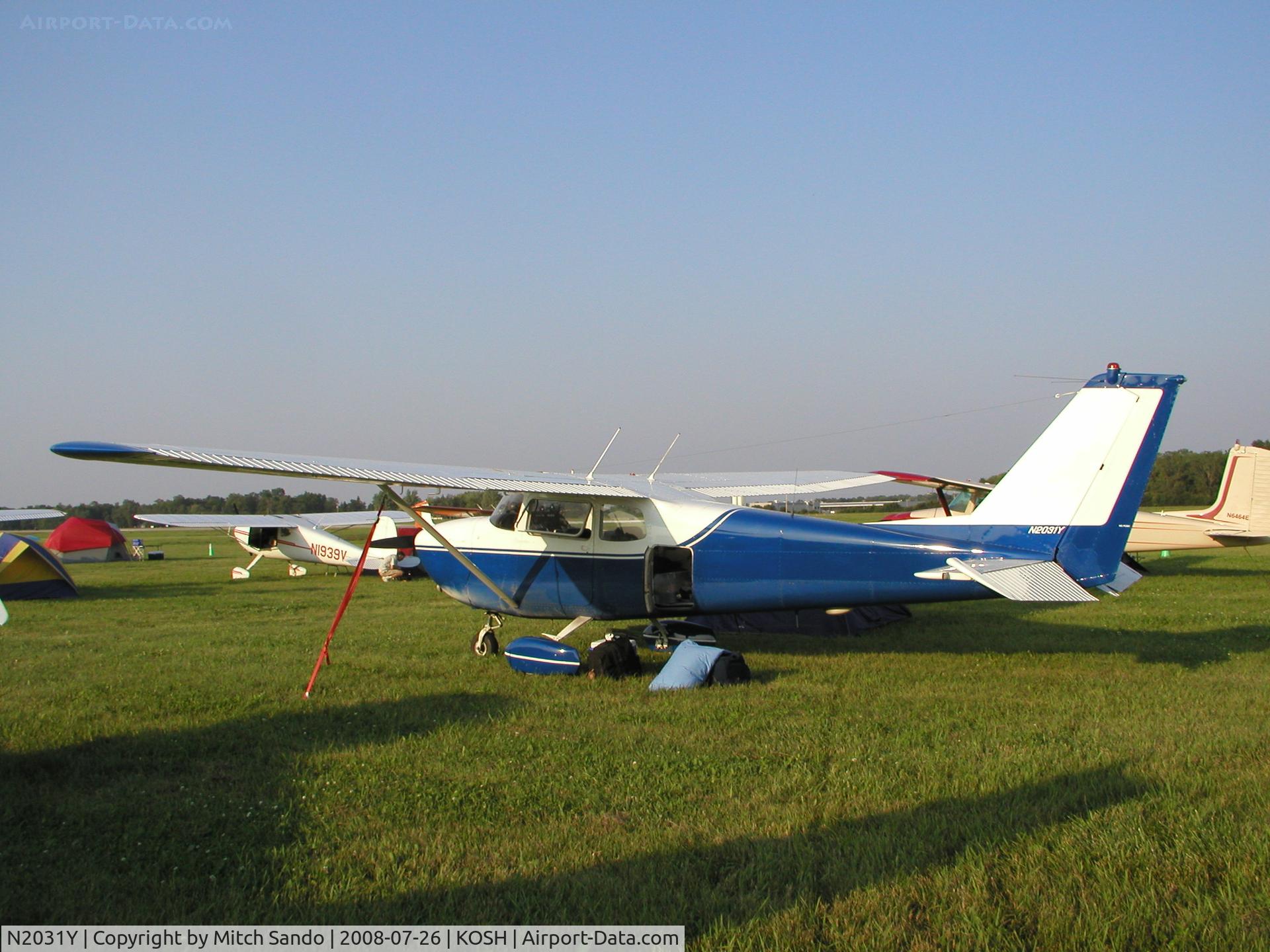 N2031Y, 1962 Cessna 172C C/N 17249531, EAA AirVenture 2008.