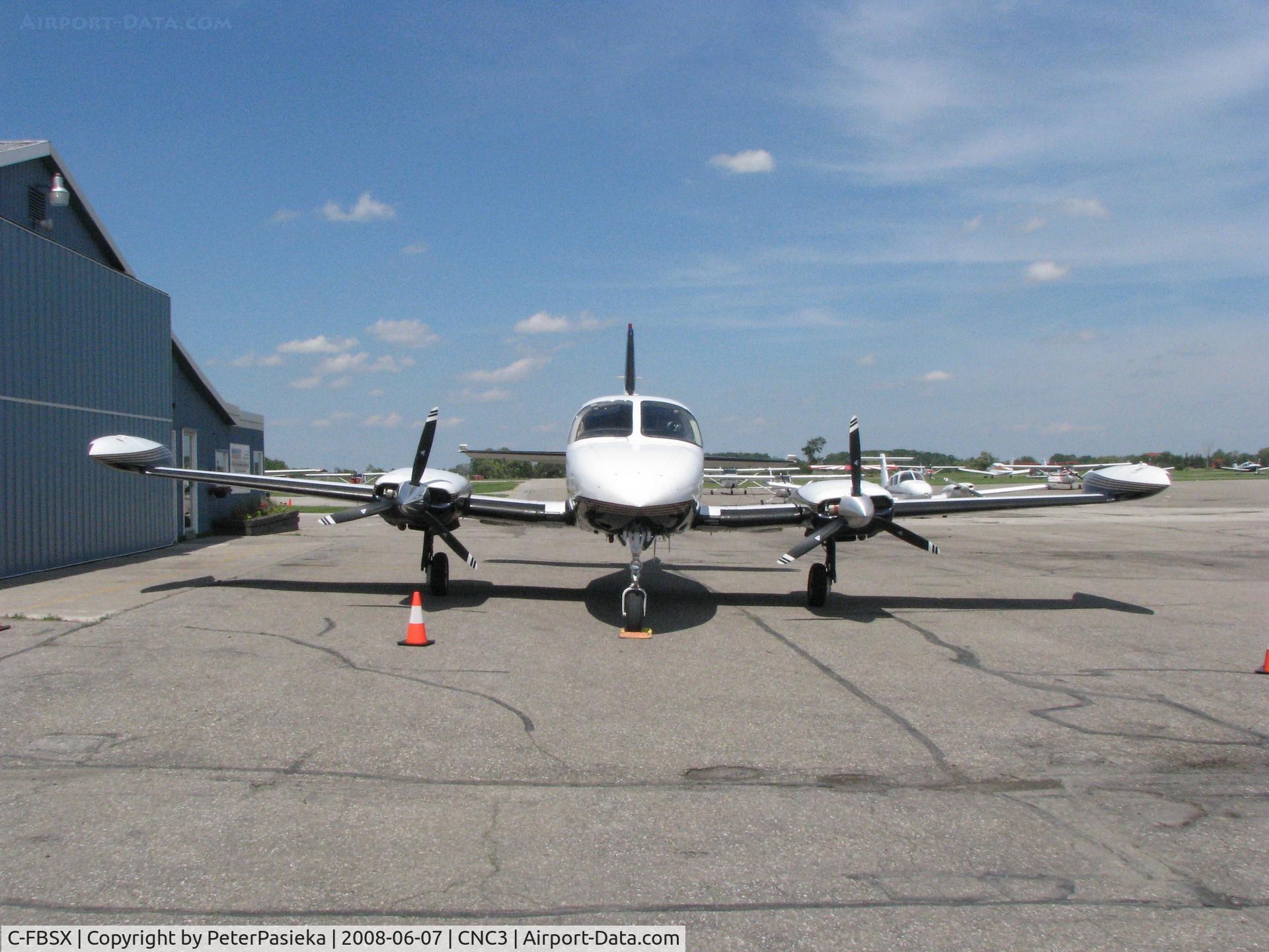 C-FBSX, 1975 Cessna 414 Chancellor C/N 414-0609, @ Brampton Airport