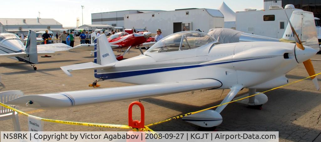 N58RK, 1994 Vans RV-4 C/N 001, At Grand Junction Airshow.