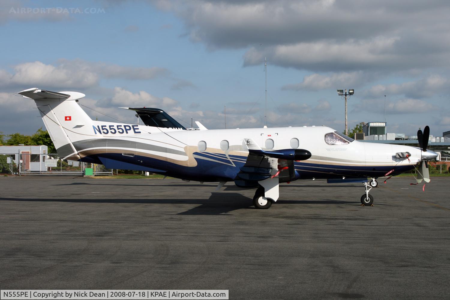 N555PE, 2004 Pilatus PC-12/45 C/N 555, /