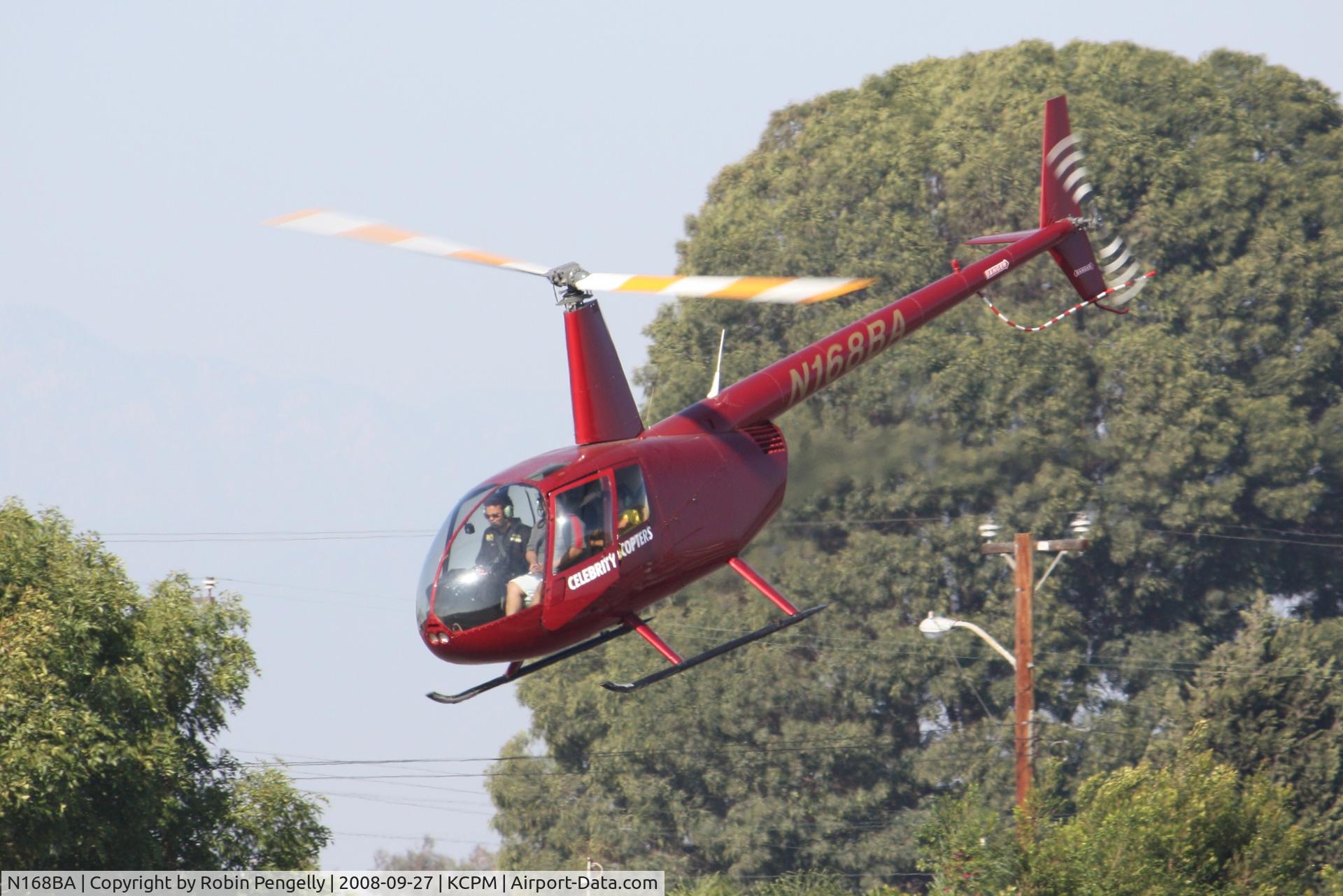 N168BA, 2002 Robinson R44 C/N 1176, Compton Air Fair 2008
