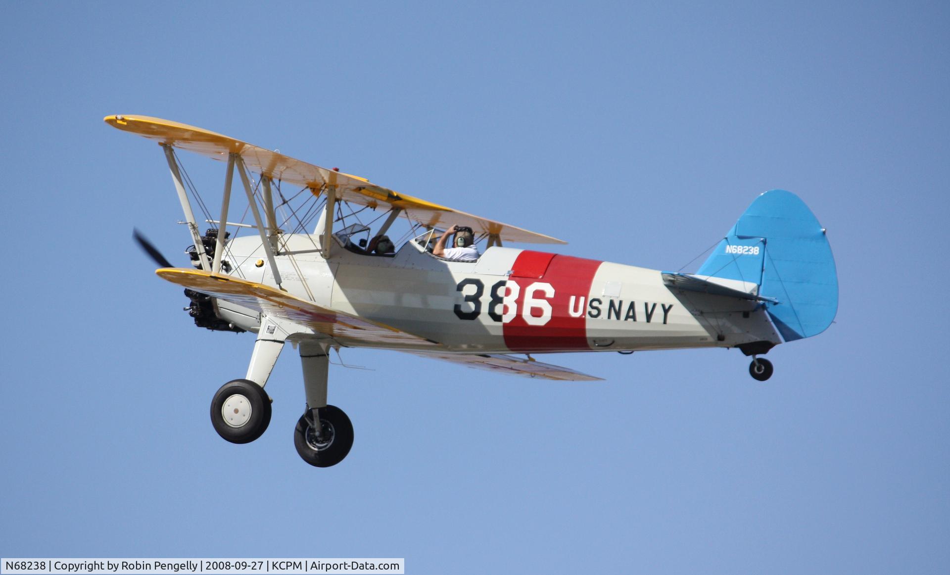 N68238, 1943 Boeing B75N1 C/N 75-7774, Compton Air Fair 2008