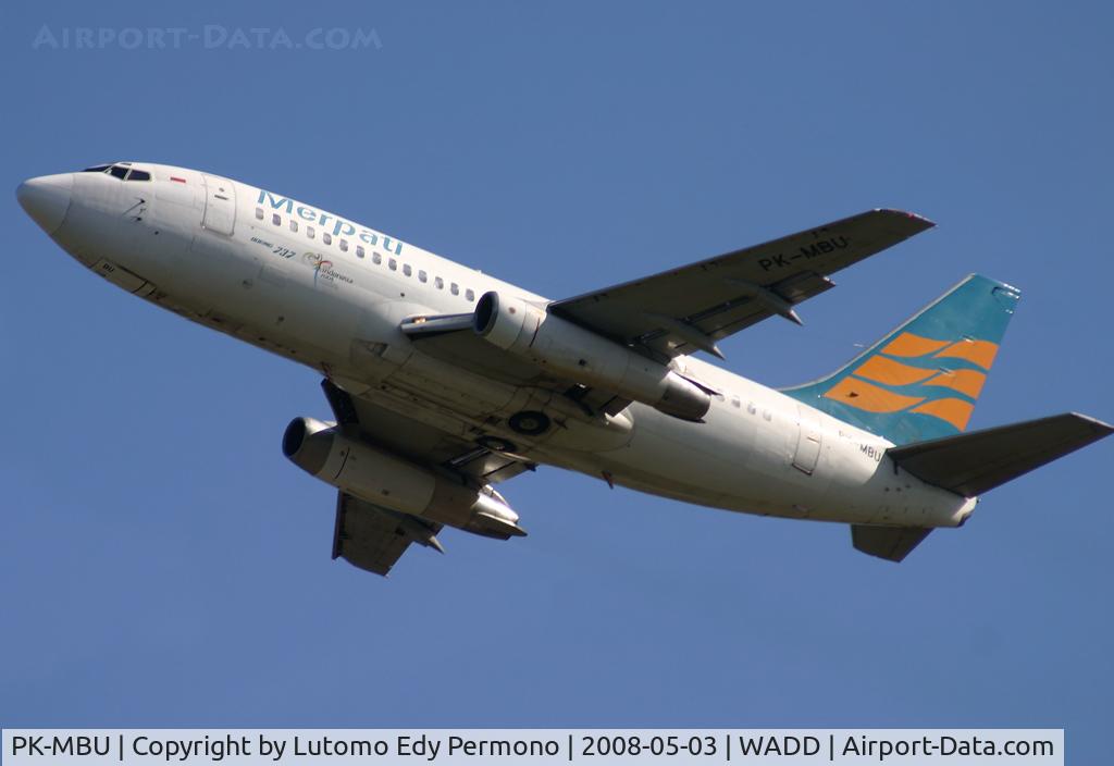 PK-MBU, 1981 Boeing 737-217 C/N 22259, Merpati Nusantara