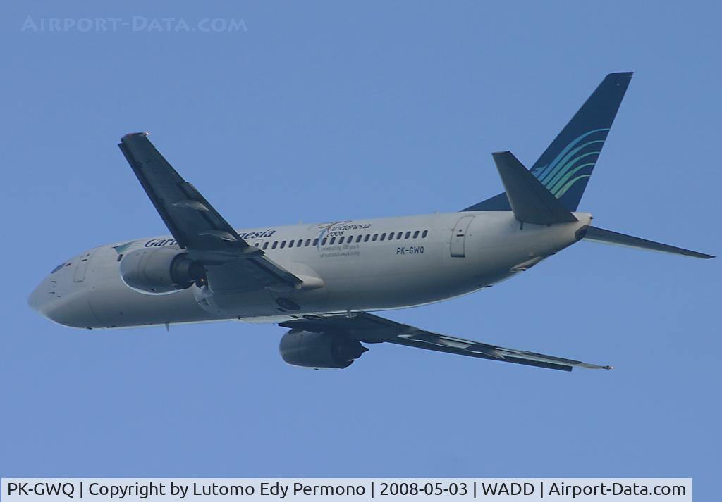 PK-GWQ, Boeing 737-4U3 C/N 25719, Garuda Indonesia