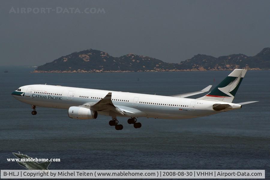 B-HLJ, 1992 Airbus A330-342 C/N 012, Cathay Pacific