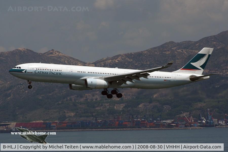 B-HLJ, 1992 Airbus A330-342 C/N 012, Cathay Pacific