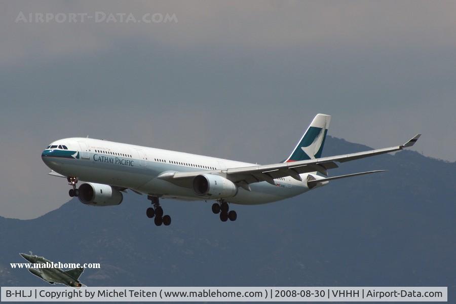 B-HLJ, 1992 Airbus A330-342 C/N 012, Cathay Pacific