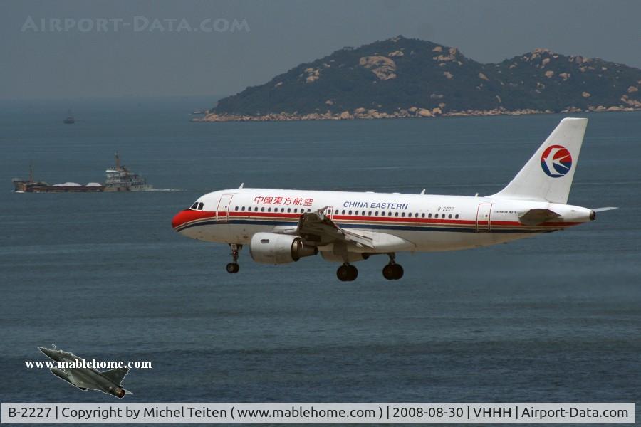 B-2227, 2002 Airbus A319-112 C/N 1778, China Eastern Airlines