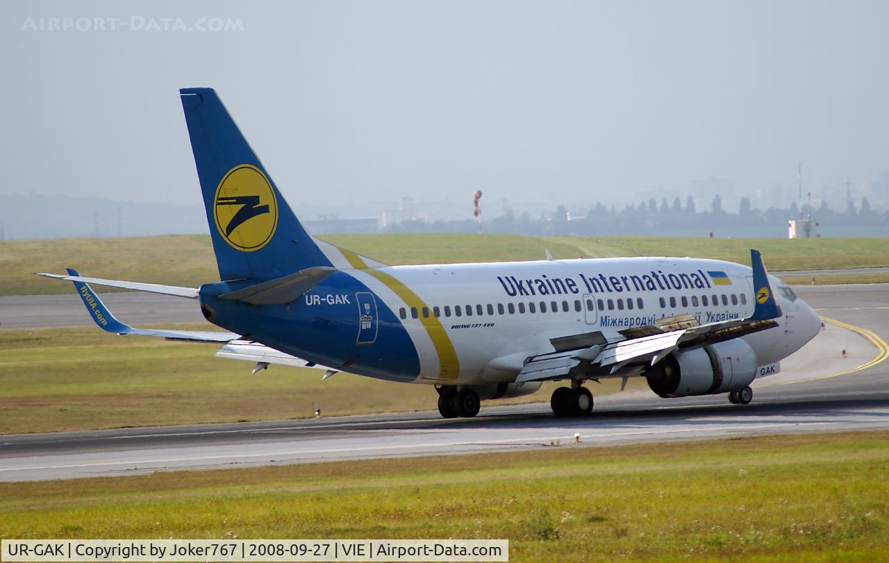 UR-GAK, 1992 Boeing 737-5Y0 C/N 26075, Ukraine International Airlines Boeing 737-5Y0(WL)