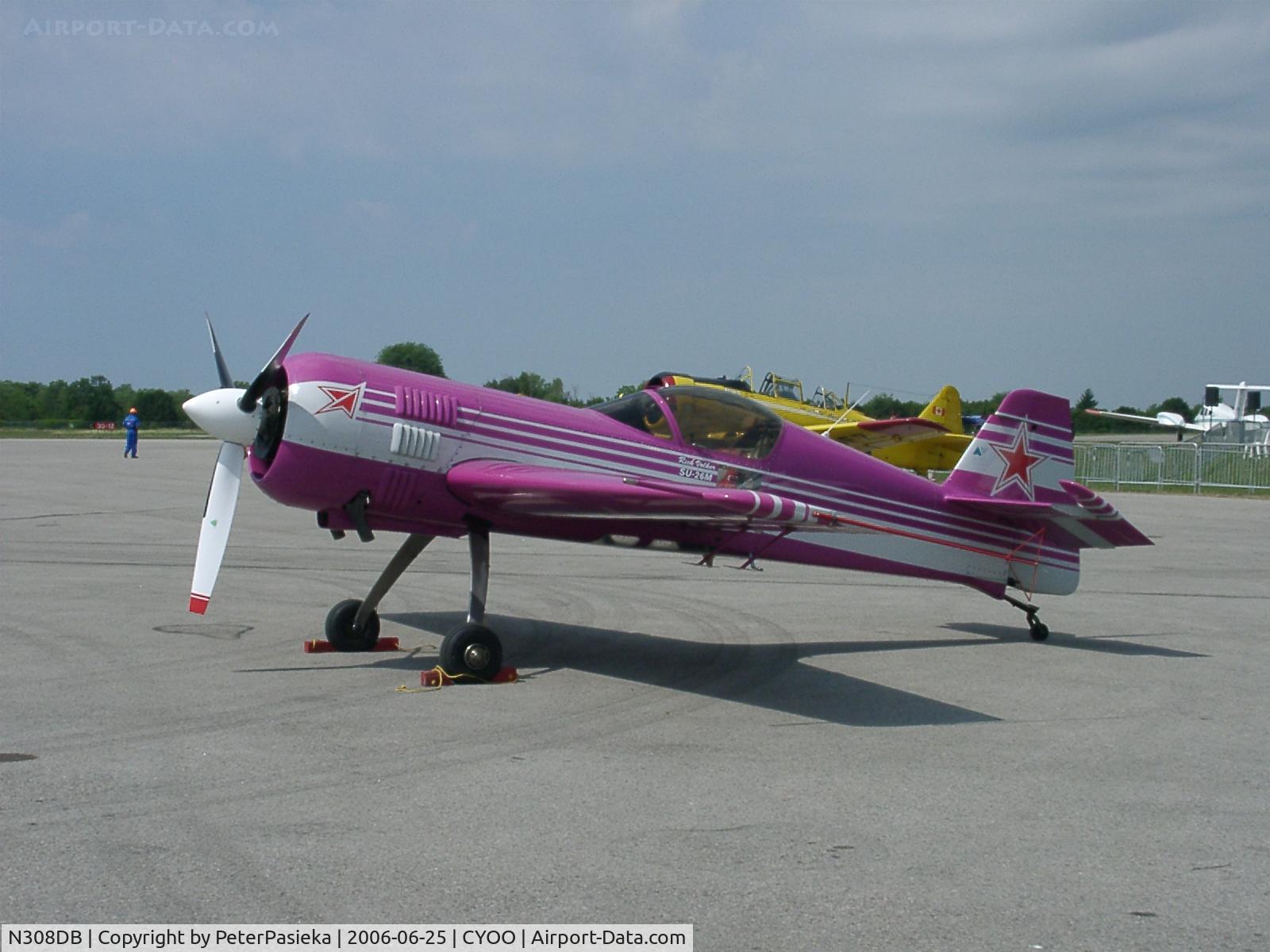 N308DB, 1993 Sukhoi Su-26 C/N 05-07, @ Oshawa Airport