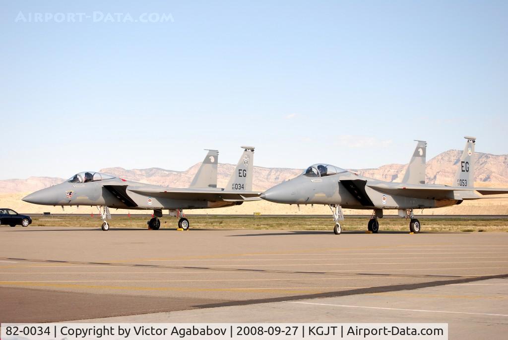 82-0034, 1982 McDonnell Douglas F-15C Eagle C/N 0850/C265, At Grand Junction Airshow (F-15)