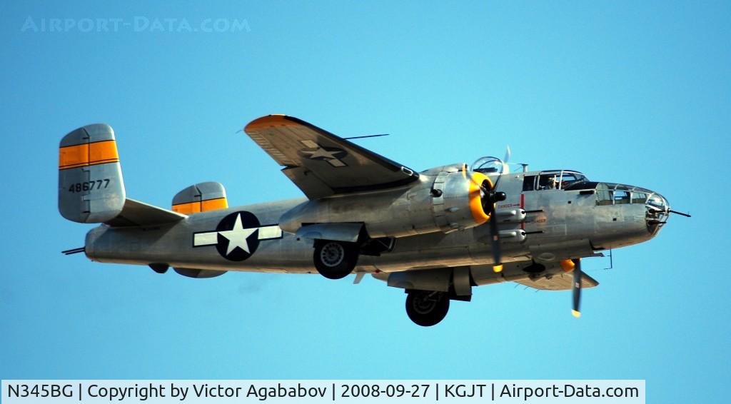 N345BG, 1944 North American TB-25N Mitchell, c/n 108-47531, At Grand Junction Airshow
