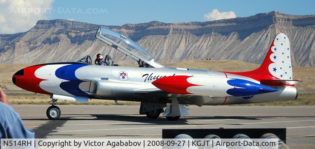 N514RH, 2000 Lockheed T-33 C/N 001, At Grand Junction Airshow