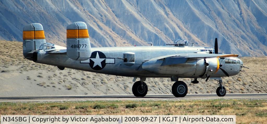N345BG, 1944 North American TB-25N Mitchell C/N 108-47531, At Grand Junction Airshow