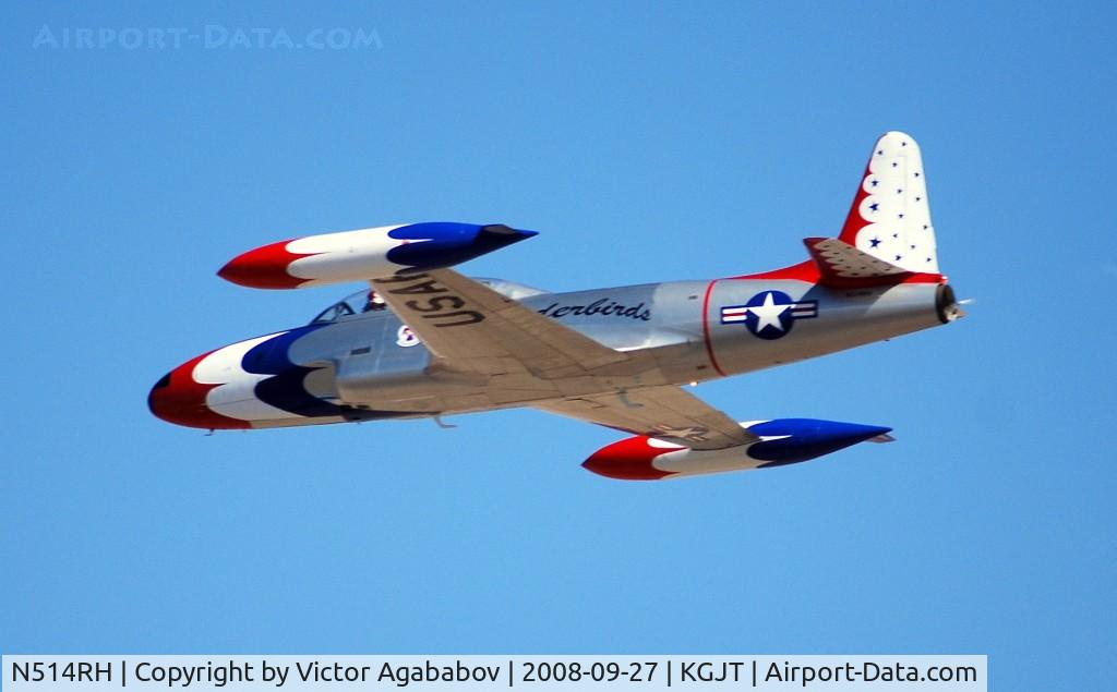 N514RH, 2000 Lockheed T-33 C/N 001, At Grand Junction Airshow